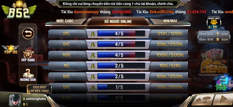 Giới thiệu tổng quan về trò chơi Liêng