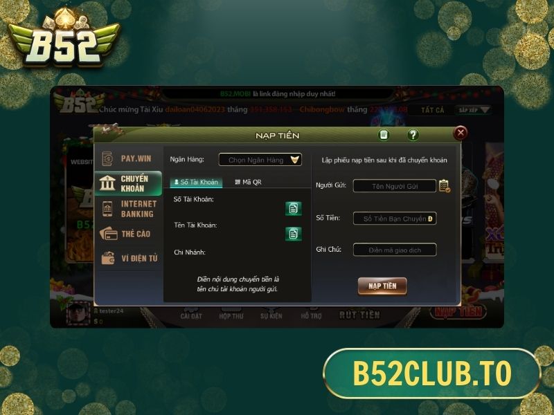 Nạp không giới hạn Nạp không giới hạn